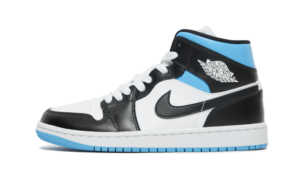 Air Jordan 1 Mid Royal Black and Blue
