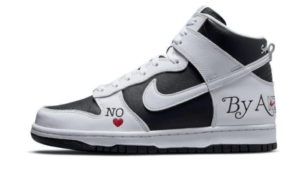 SB Dunk High Supreme By Any Means Black