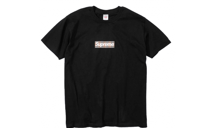 Burberry Box Logo Tee Black