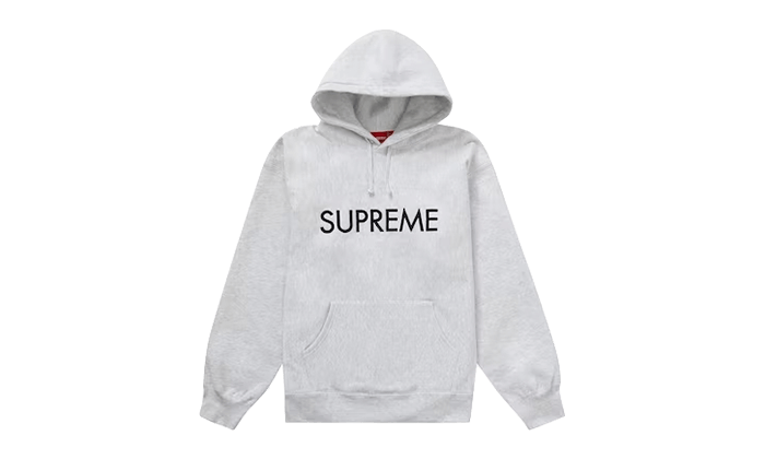 Capital Hooded Sweatshirt Ash Grey