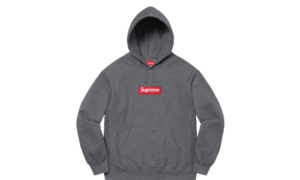 Hoodie Box Logo FW21 Grey