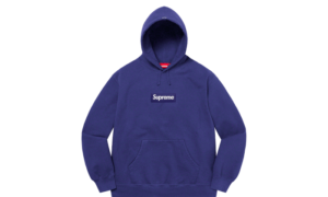 Hoodie Box Logo FW21 Navy