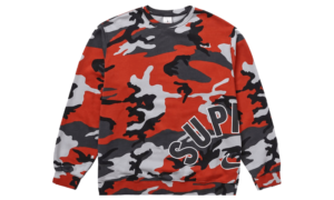 Nike Arc Crewneck Red Camo