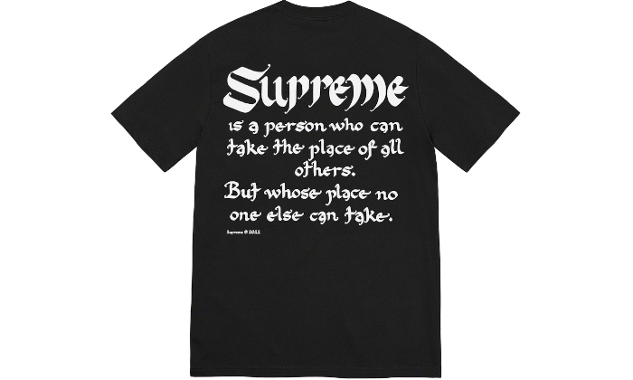Person Tee Black