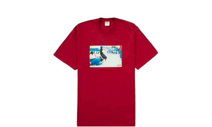 Pope.L Training Crawl Tee Cardinal
