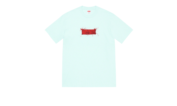 Ralph Steadman Box Logo Tee Blue