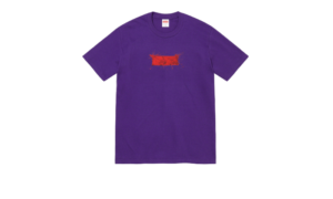 Ralph Steadman Box Logo Tee Purple