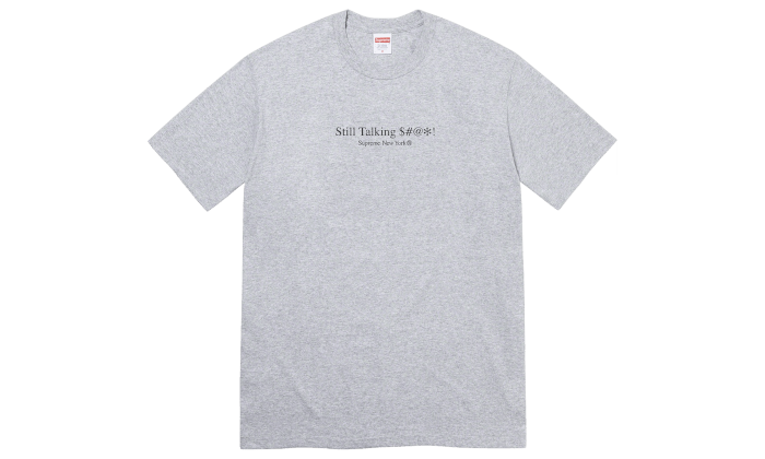 Still Talking Tee Grey