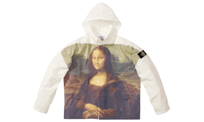 Supreme Stone Island Cotton Cordura Shell Jacket Mona Lisa