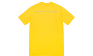 Warning Tee Yellow